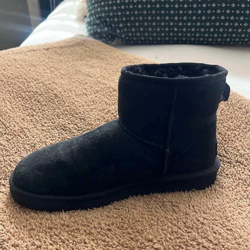 Black Ankle UGG Boots